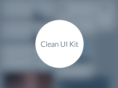 Clean UI Kit Demo